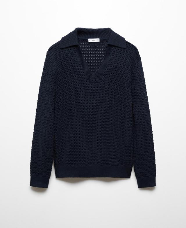 Norse Projects Vagn Cotton Sweatshirt - Blue - L Product Image