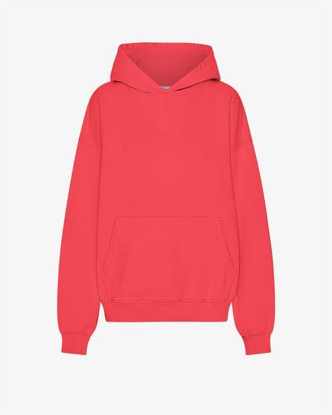 Organic Oversized Hood - Red Tangerine Product Image