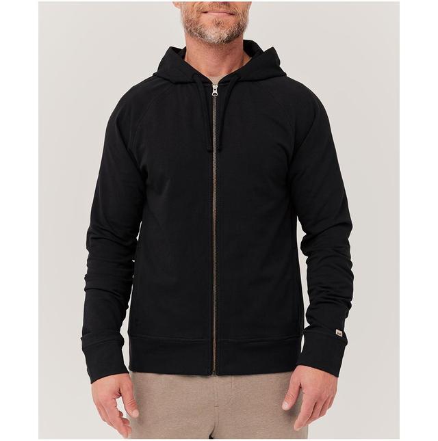 Mens Stretch French Terry Zip Hoodie S Product Image