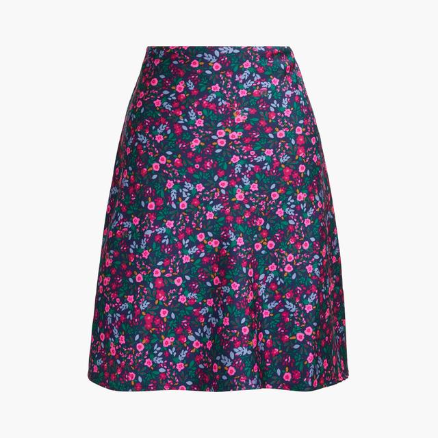 Mini bias-cut slip skirt Product Image