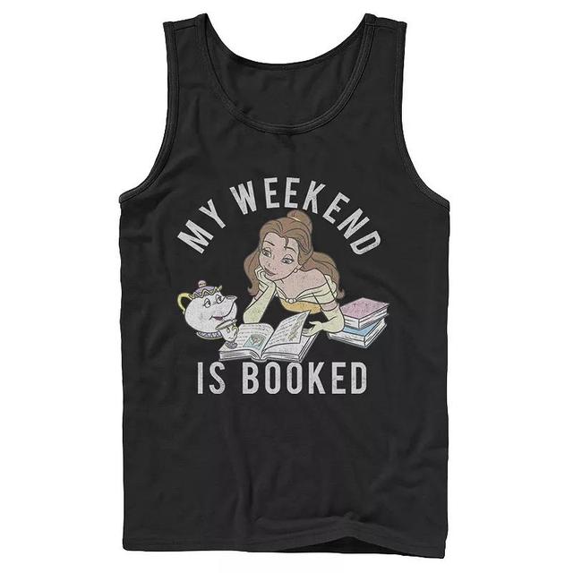 Disneys Beauty And The Beast Belle My Weekend Is Booked Mens Tank Top Product Image