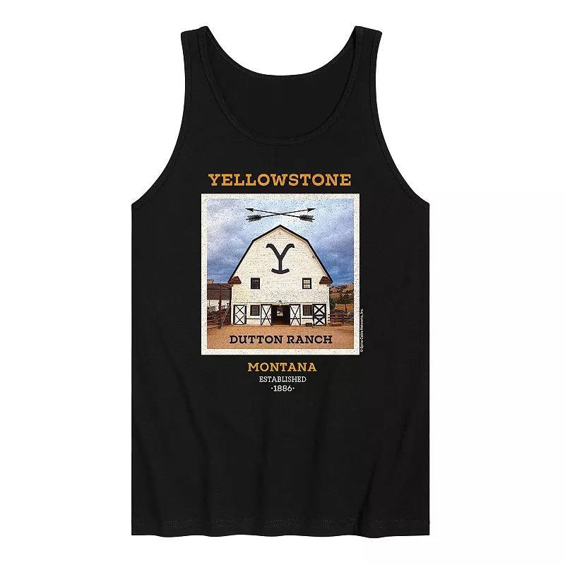 Mens Yellowstone Ranch Barn Tank Top Product Image