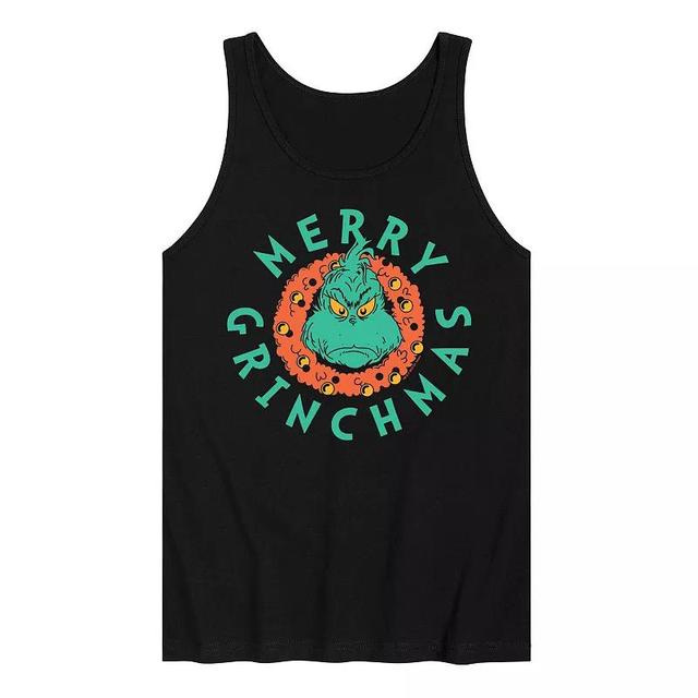 Mens Dr. Seuss The Grinch Merry Grinchmas Graphic Tank Product Image