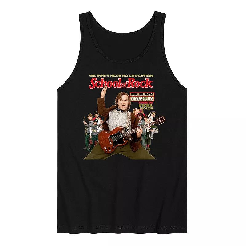 Mens School Of Rock Cover Tank Top Product Image