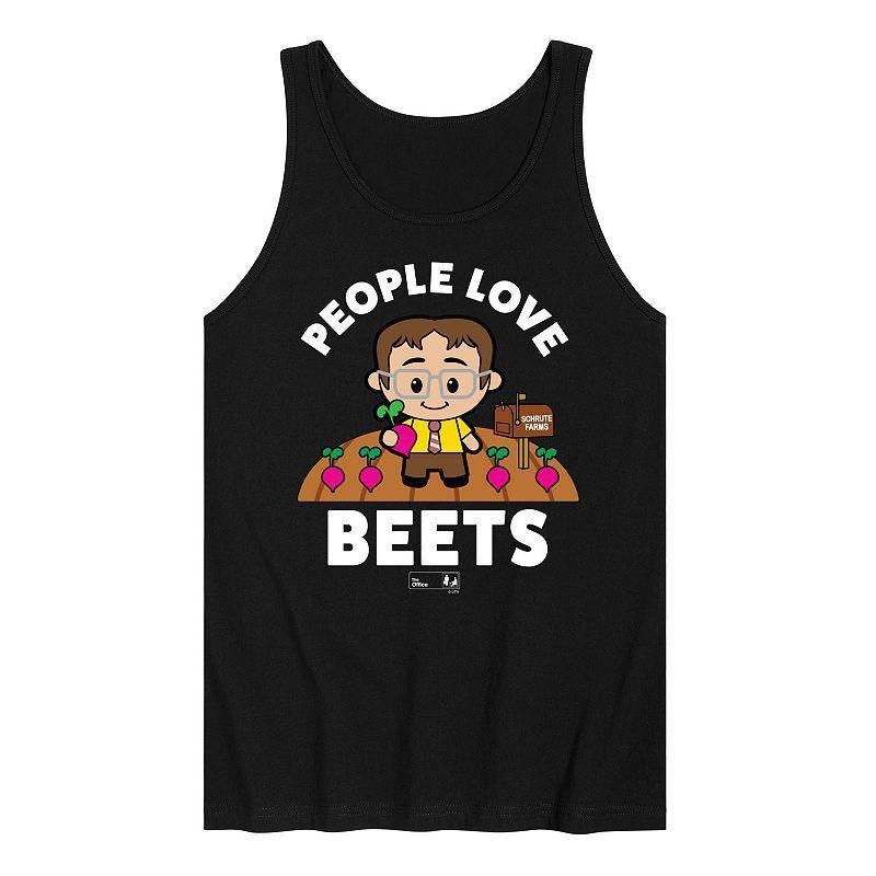 Mens The Office People Love Beets Tank Top Product Image