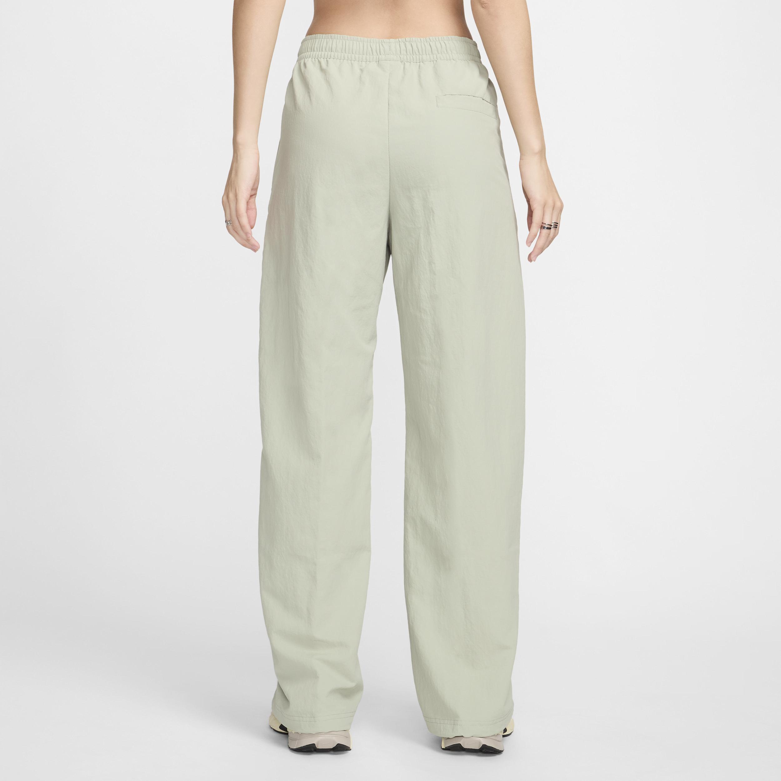 Nike Womens Nike Trend Woven Mid Rise Pants - Womens Jade Horizon/Sail Product Image