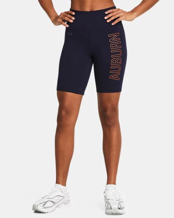 Womens UA Motion Collegiate Bike Shorts Product Image