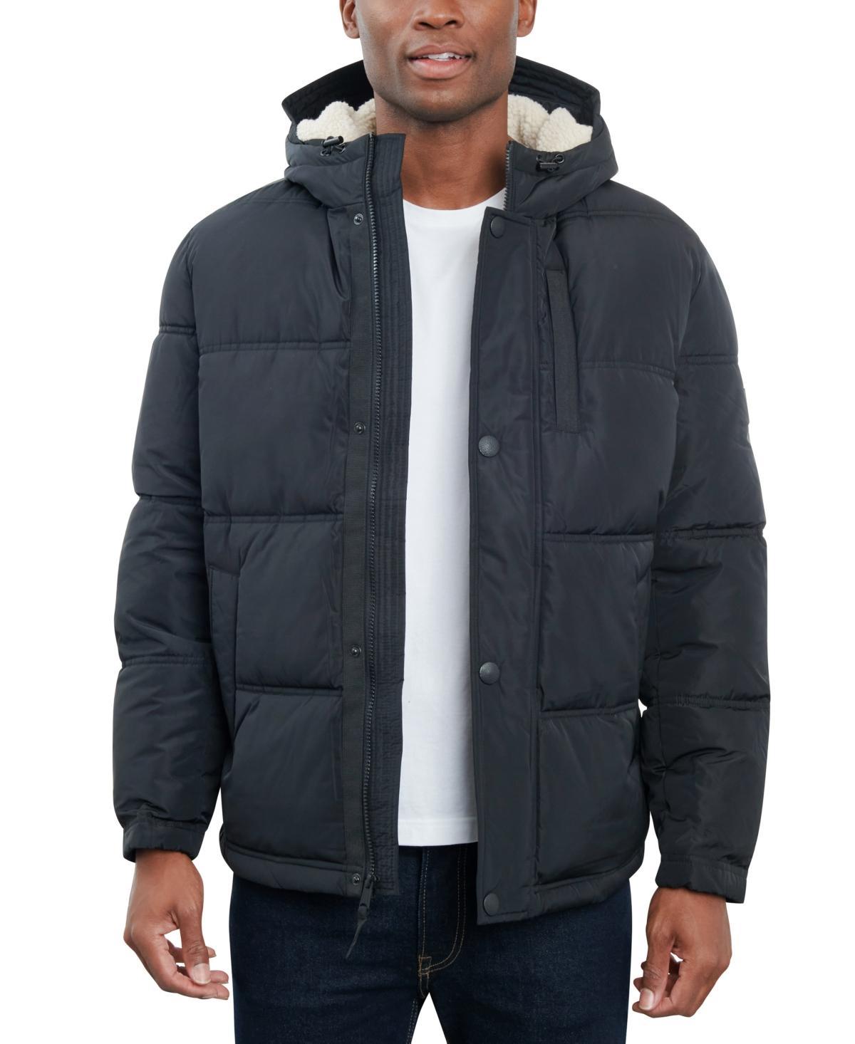 Lucky Brand Mens Fleece-Lined Hooded Parka Product Image