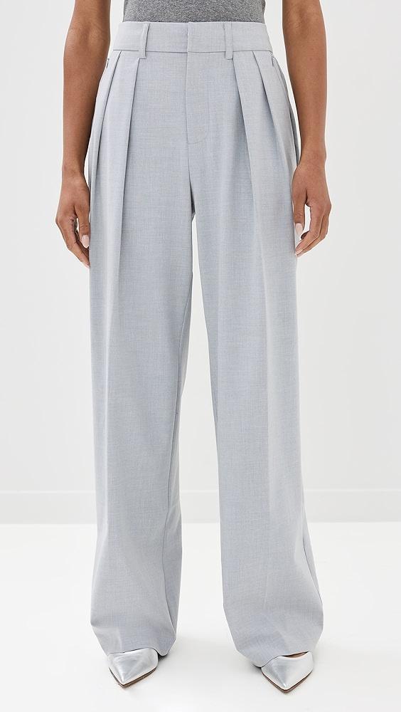 Good American Suiting Good 90s Pleated Trousers | Shopbop Product Image