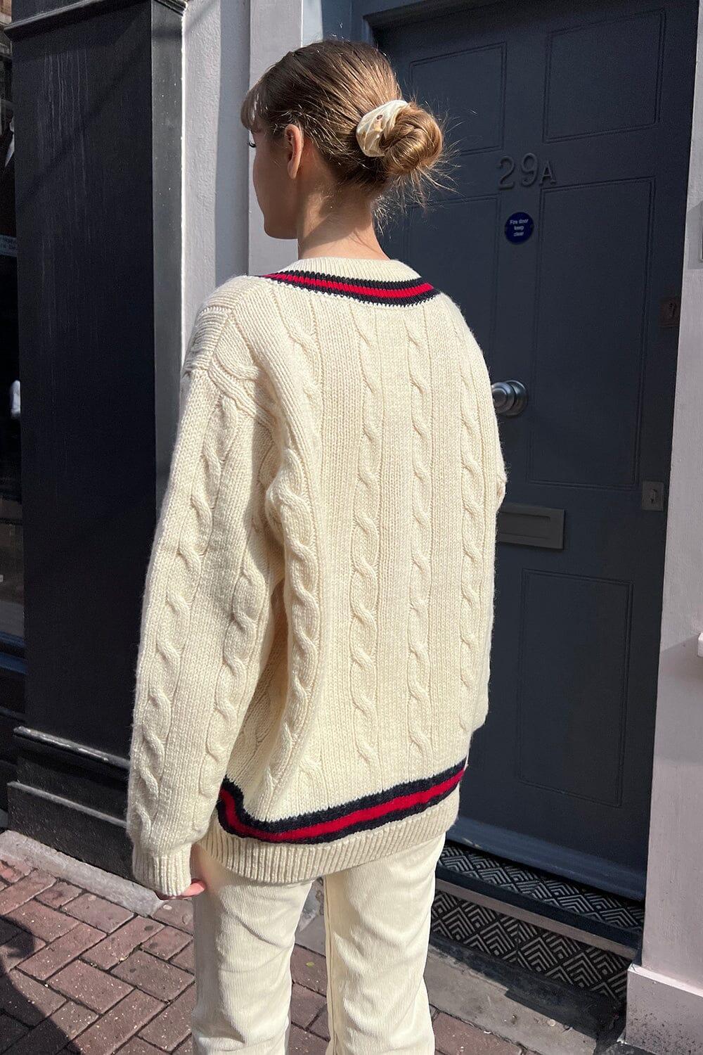 Nikki Heavy Wool Stripe Sweater Product Image