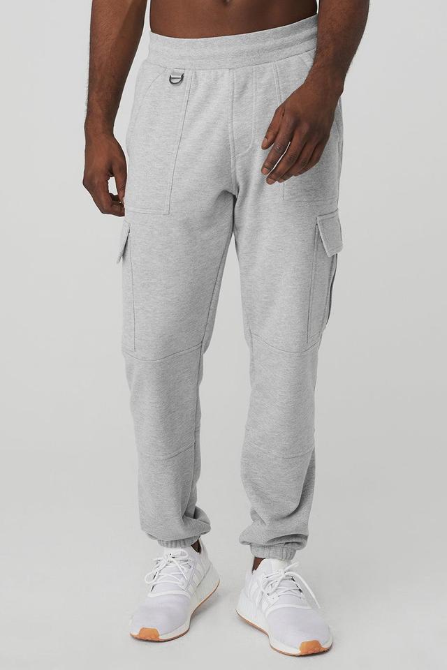 Highline Cargo Sweatpant - Athletic Heather Grey Product Image