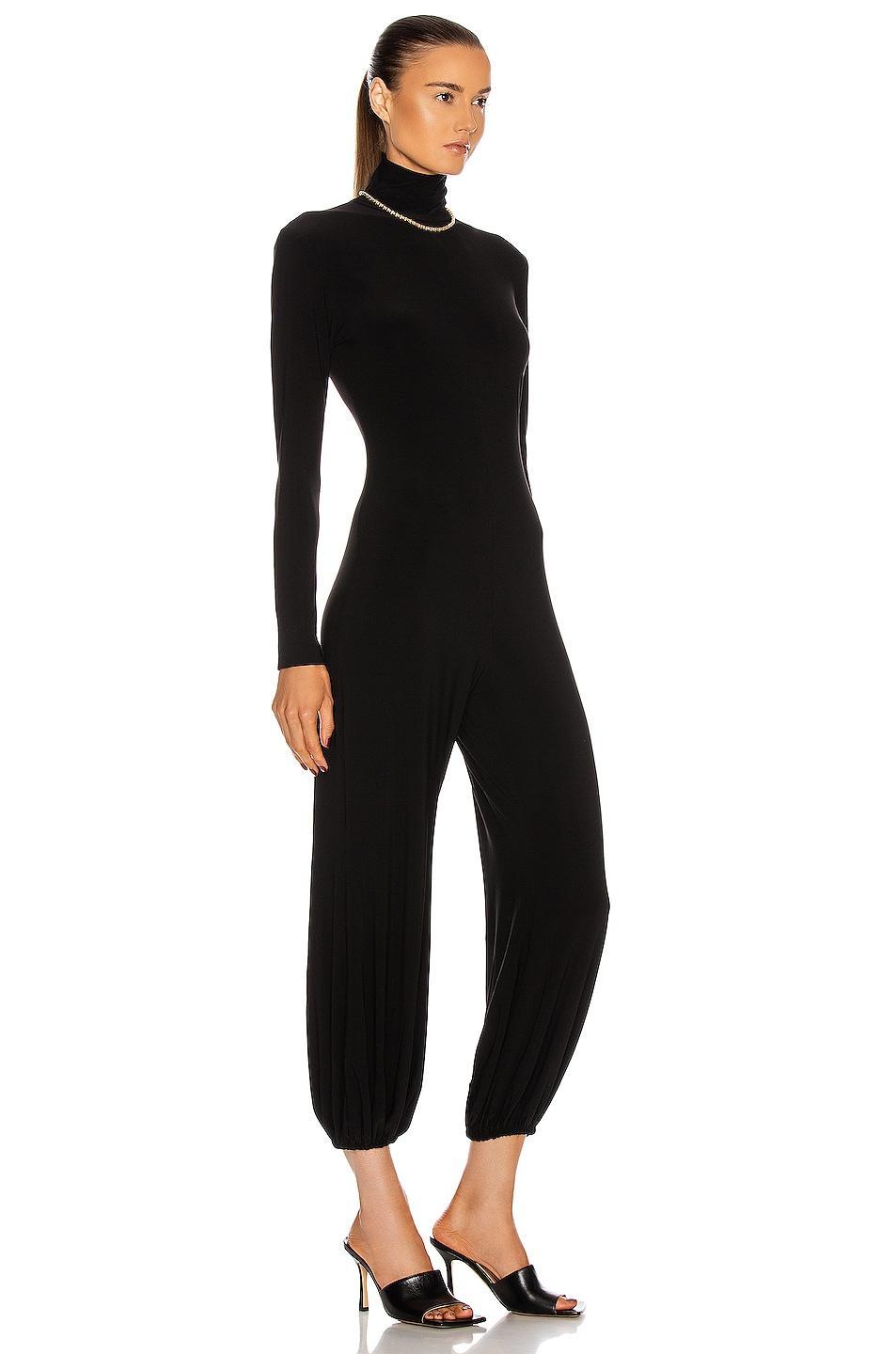 Norma Kamali Turtleneck Jog Jumpsuit Product Image