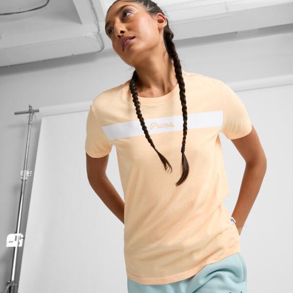 PUMA Upfront Line Logo Women's T-Shirt Product Image