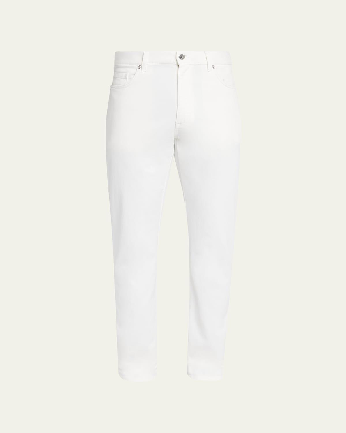 Mens Cotton 5-Pocket Pants Product Image