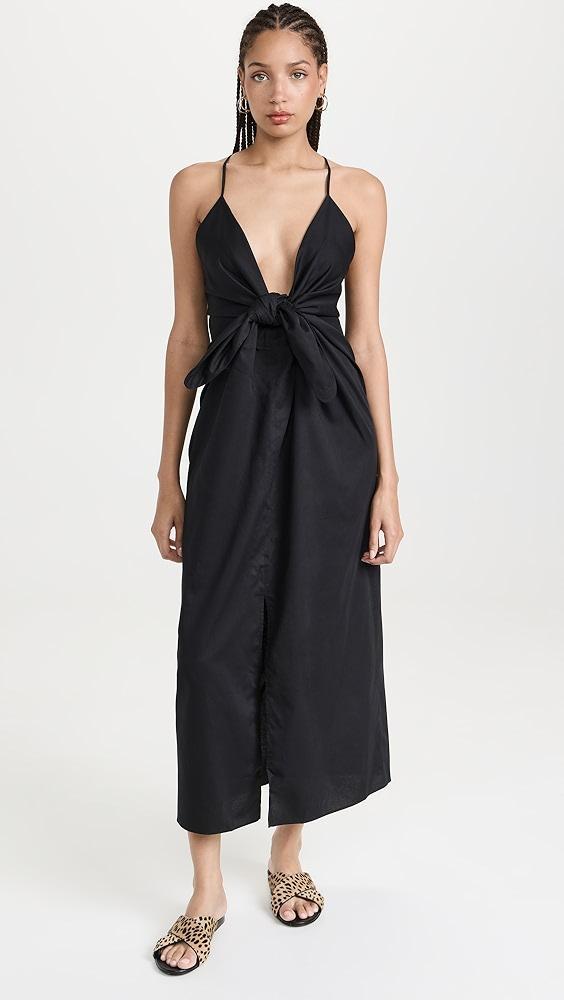 MARA HOFFMAN Lolita Deep V Neck Maxi Dress | Shopbop Product Image