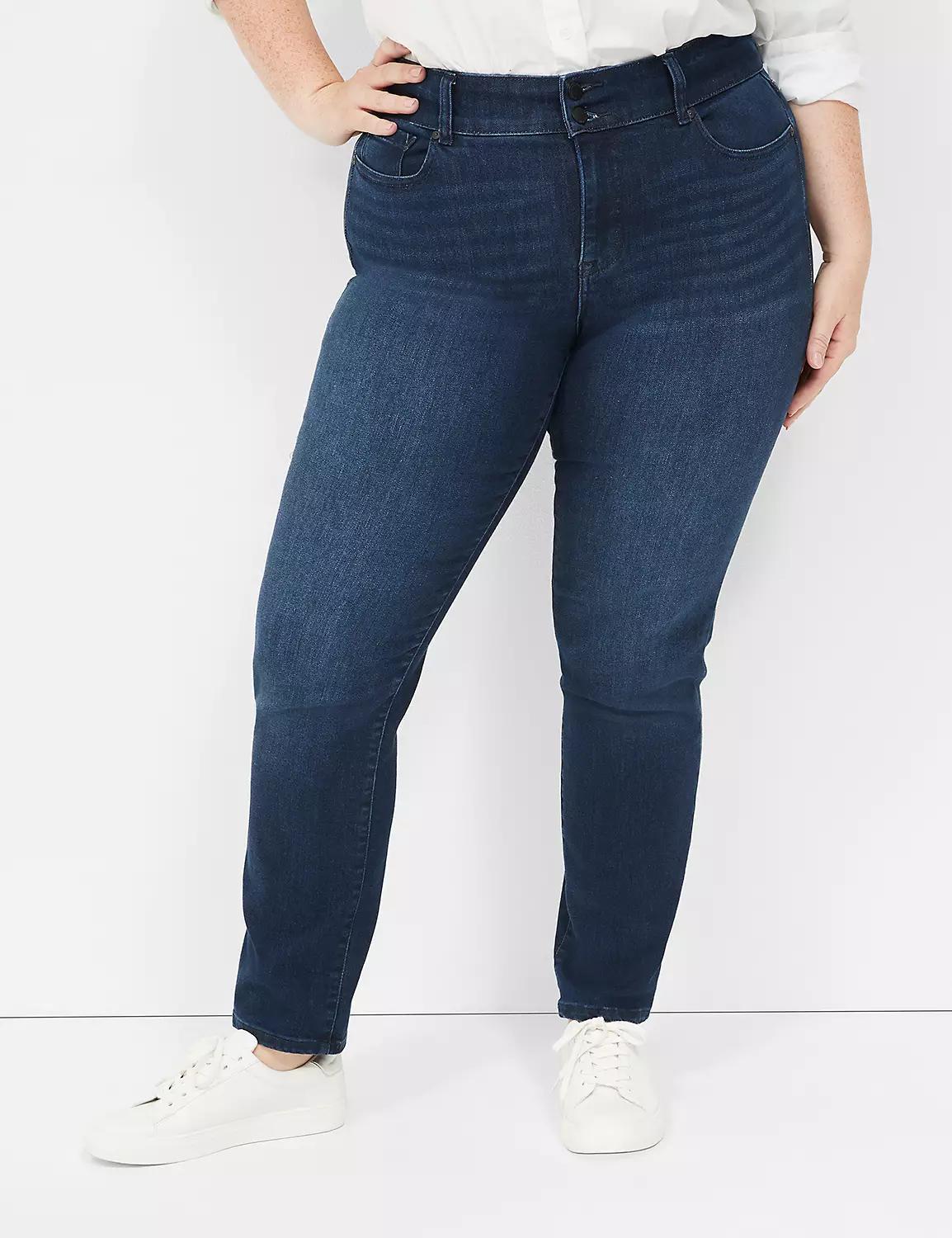 Tighter Tummy Fit High-Rise Straight Jean Product Image