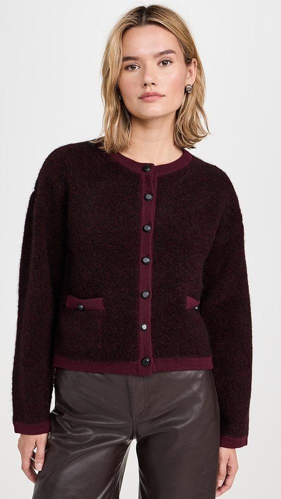 rag & bone Kaia Boucle Cardigan | Shopbop Product Image