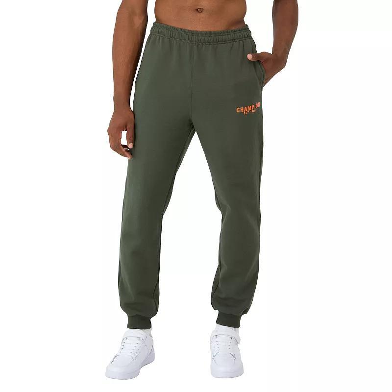 Mens Champion Powerblend Graphic Joggers Product Image