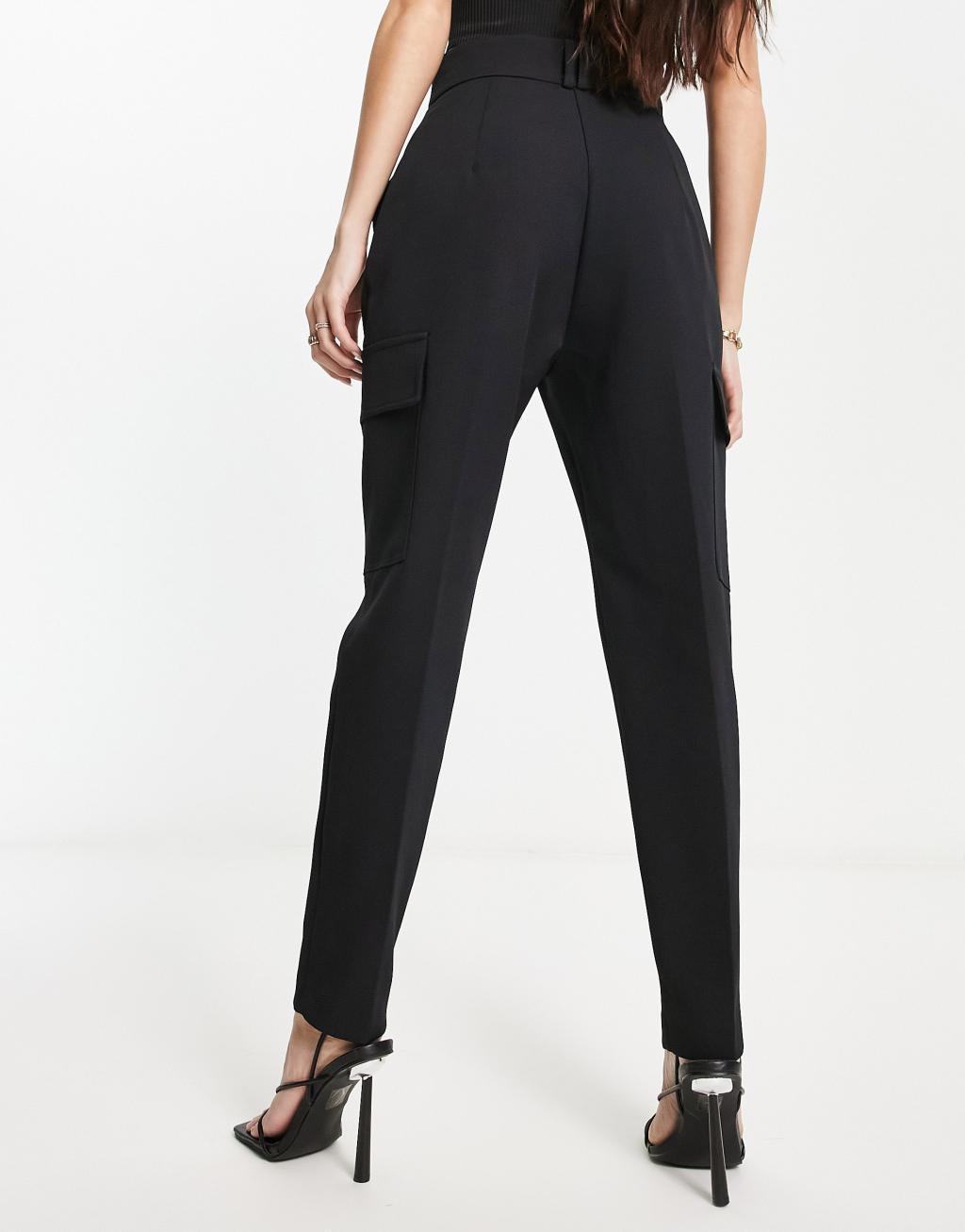 River Island utility cigarette pants Product Image