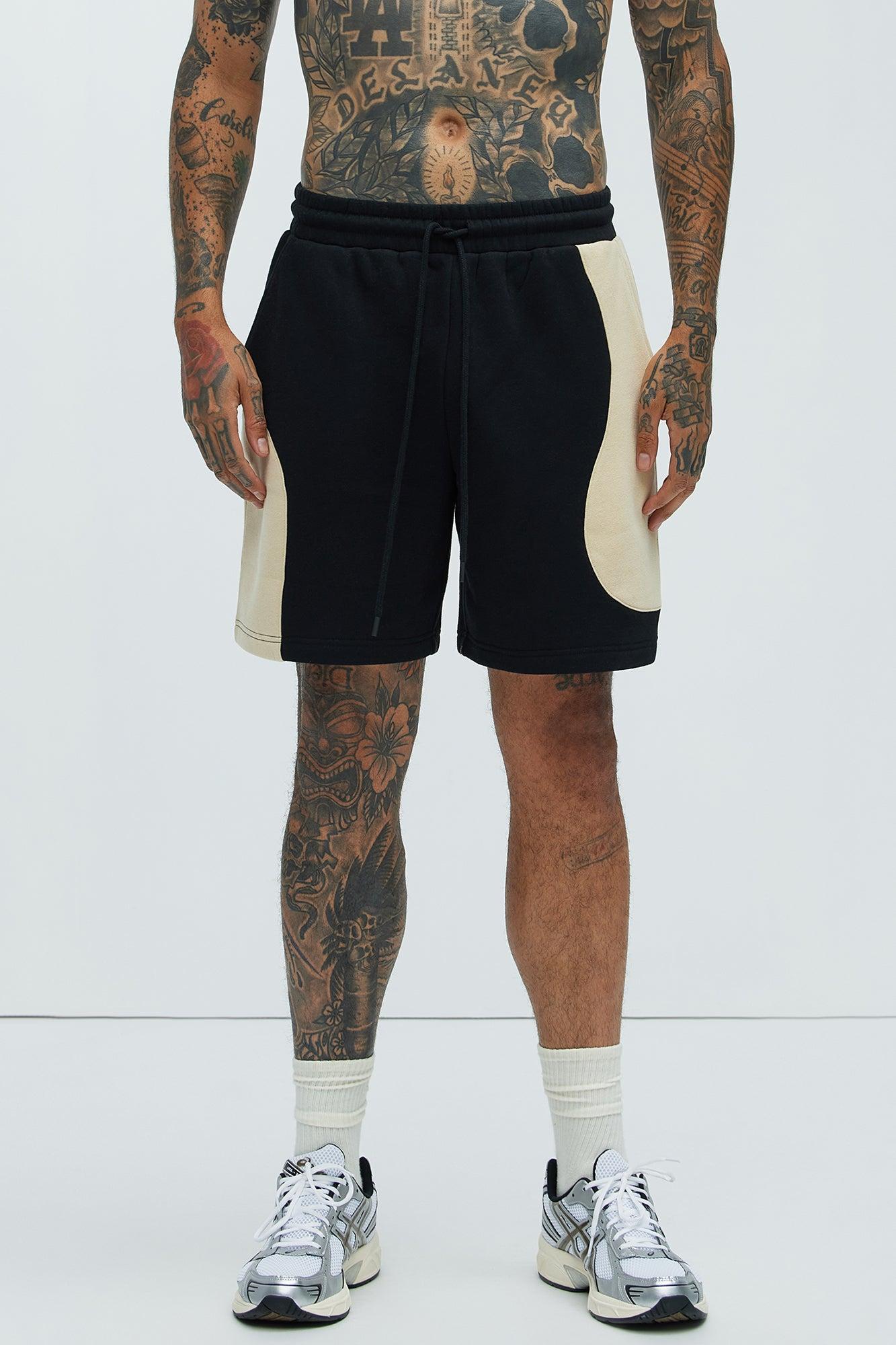 Tyson Opposite Forces Relaxed Shorts - Black/combo Product Image