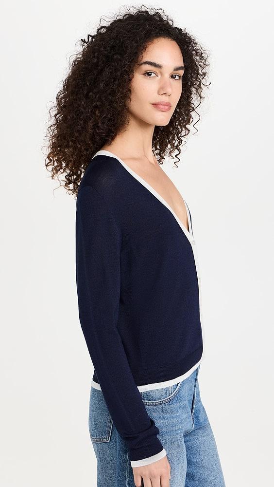 Theory Tipped Cardigan | Shopbop Product Image