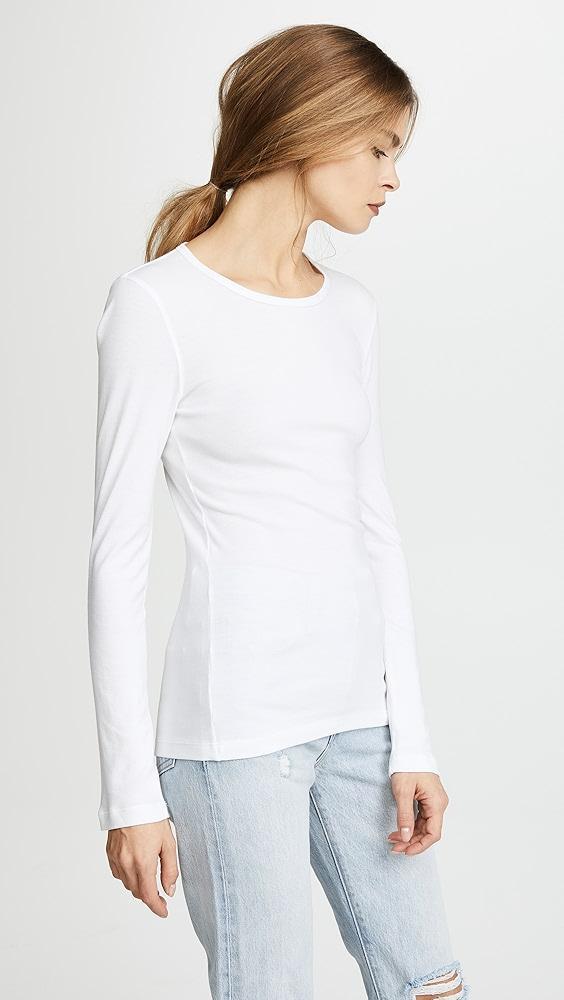 Splendid 1x1 Crew Neck Tee | Shopbop Product Image