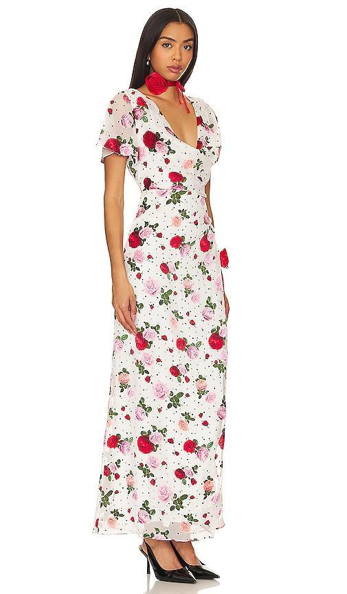 For Love & Lemons Maybelle Maxi Dress Size L, M, XL, XS. Product Image