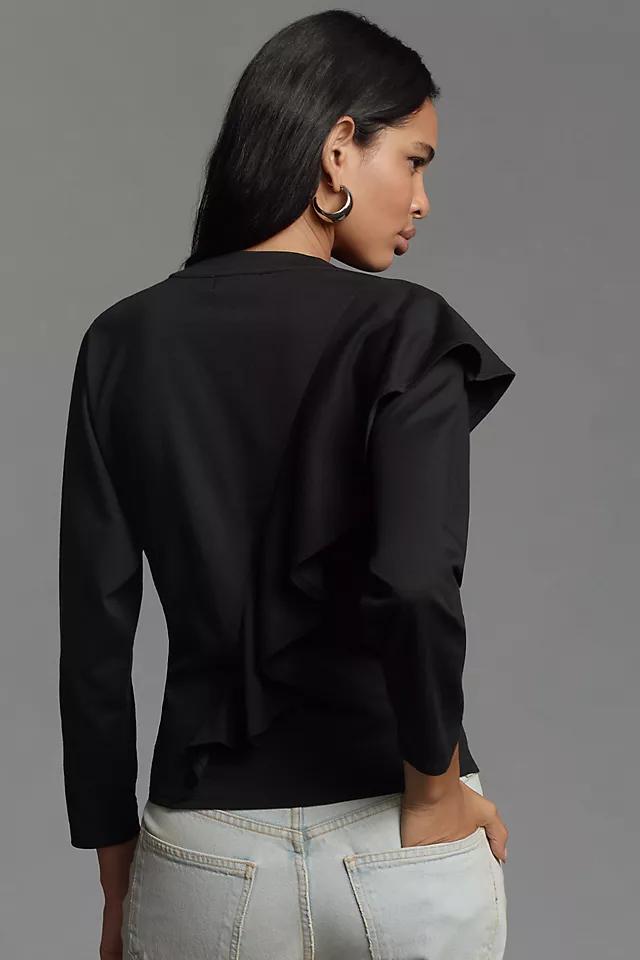 Nation LTD Farrah Asymmetrical Ruffle Top Product Image