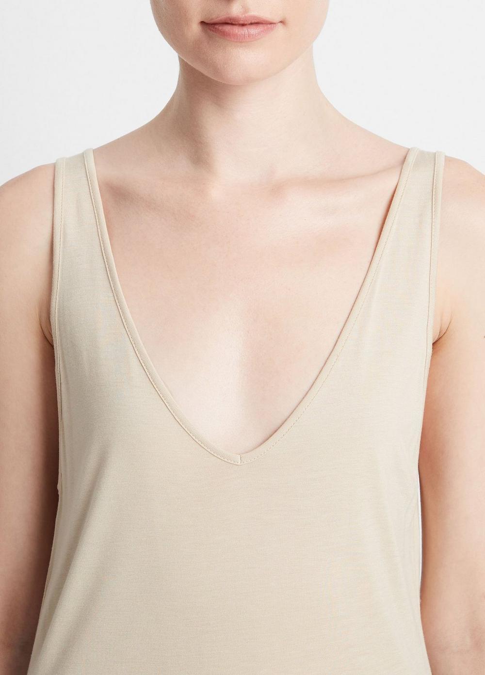 Relaxed V-Neck Tank Product Image