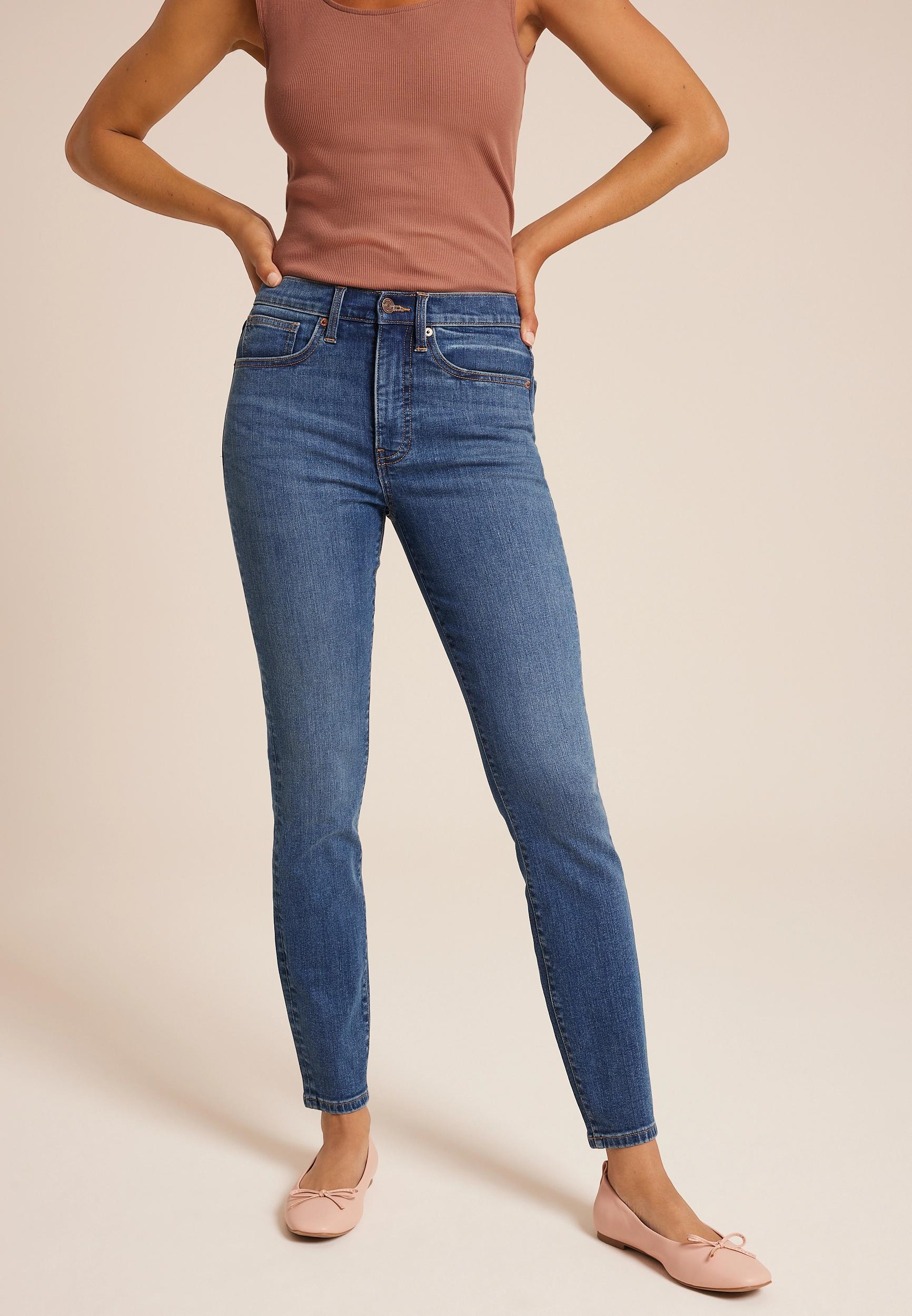 m jean High Rise Sculpt Skinny Jean Product Image