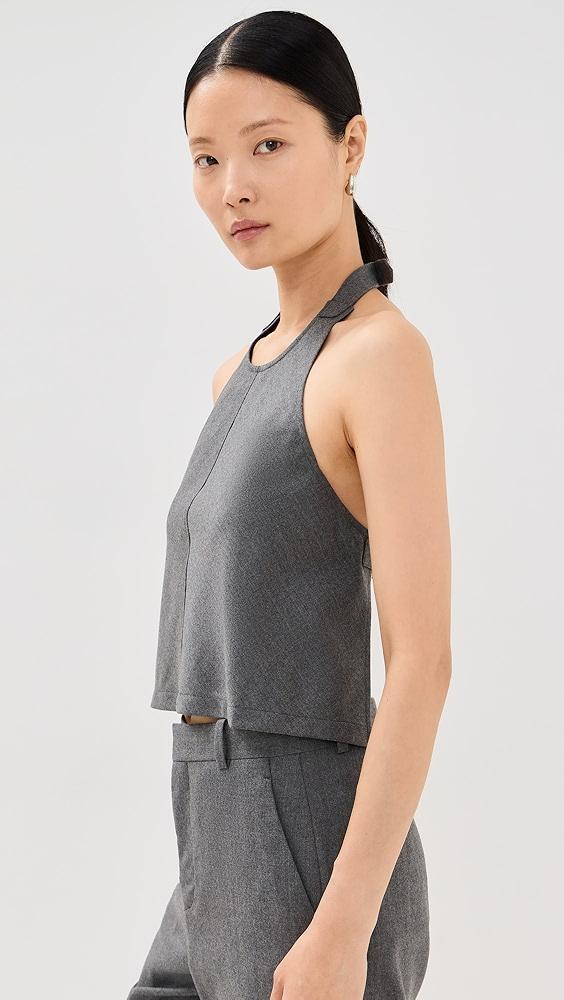 WARDROBE.NYC Backless Halter Top | Shopbop Product Image