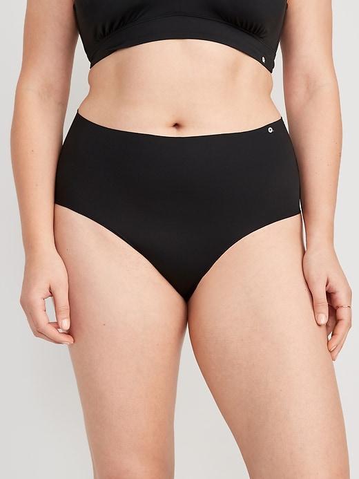 High-Waisted No-Show Brief Underwear Product Image