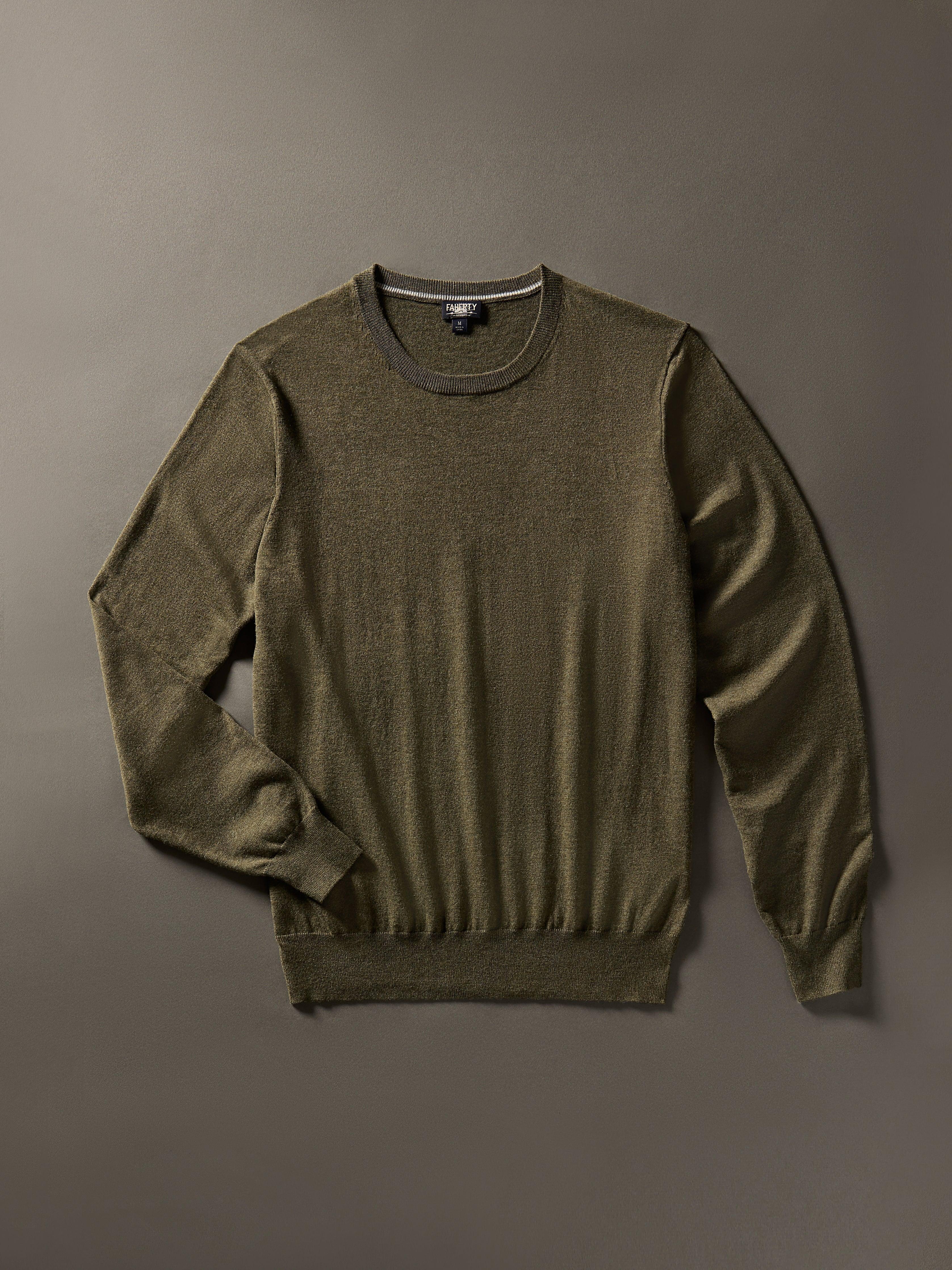 Movement™ Crewneck Sweater (Tall) - Olive Ridge Heather Male Product Image