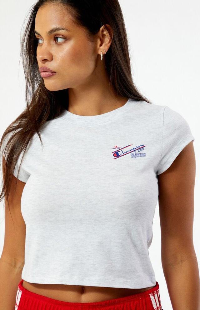 Champion Women's Classic Jersey Y2K T-Shirt Product Image