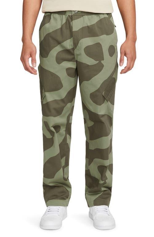 Jordan Mens Jordan Chicago Printed Essential Statement Pants - Mens Sky J Light Olive/Medium Olive/Black Product Image