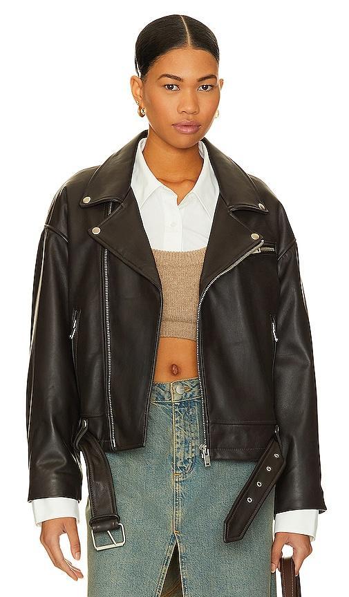 Karisa Leather Jacket Product Image