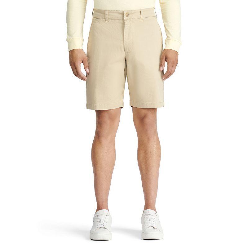 Mens IZOD Saltwater 9.5-in. Flat Front Shorts Product Image