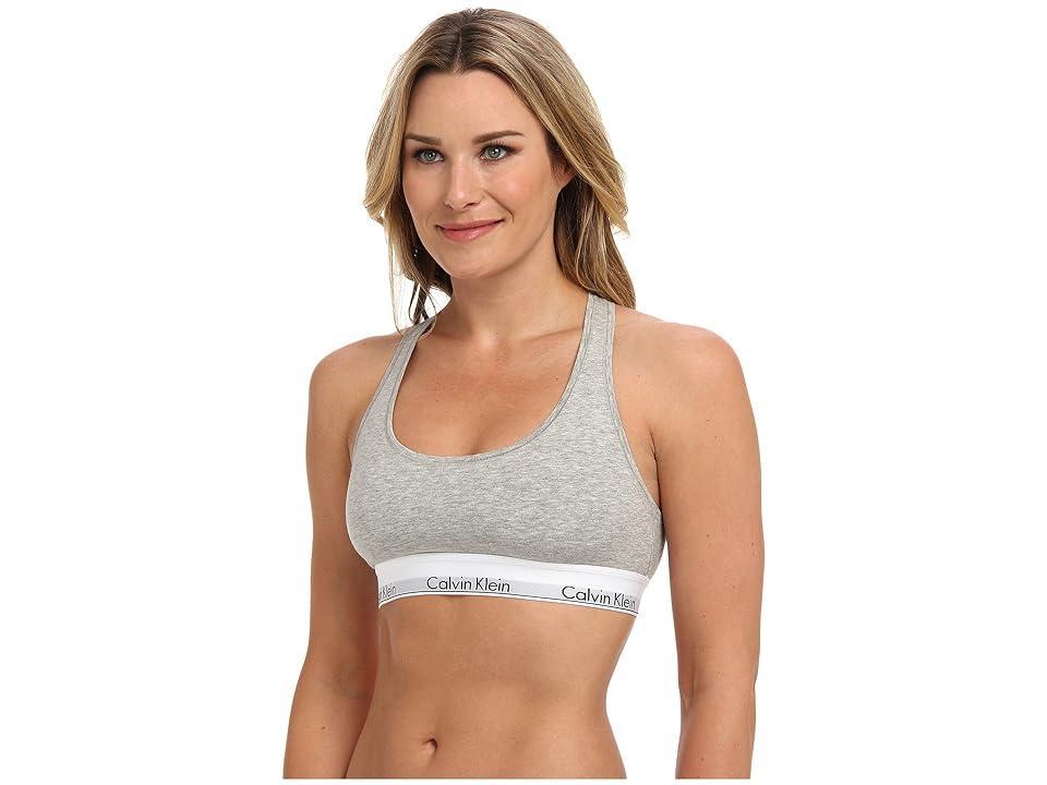 Modern Cotton Racerback Bralette Product Image