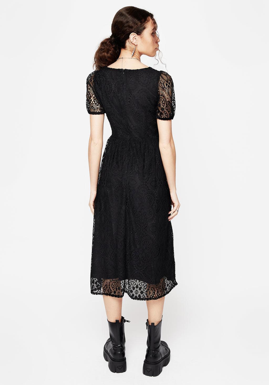 Harmonia Lace Midi Dress Product Image