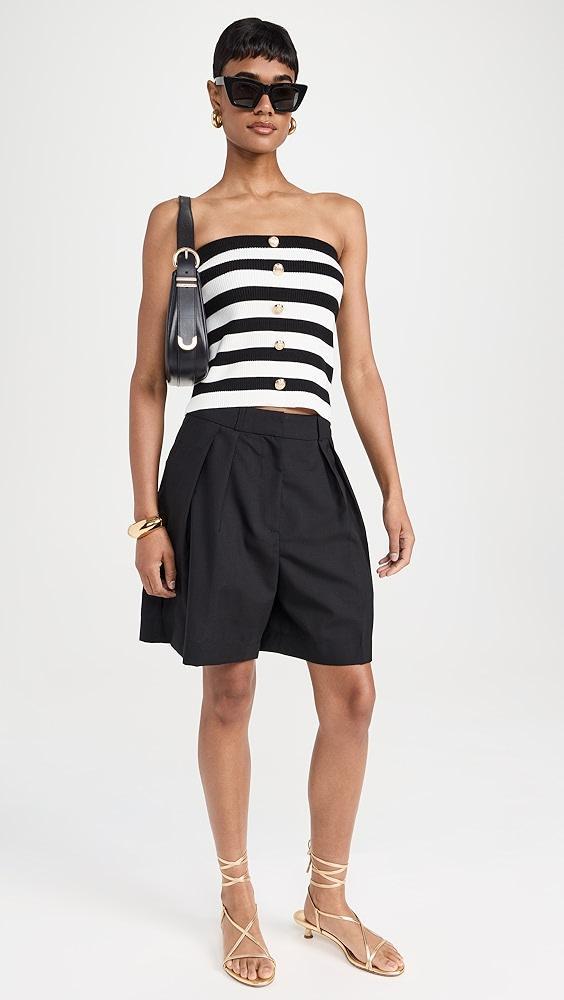 endless rose Striped Strapless Top | Shopbop Product Image