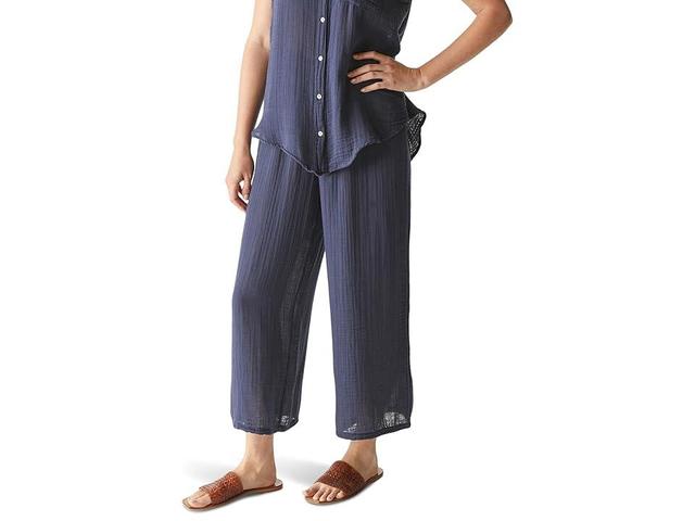 Michael Stars Medina Smocked Waist Wide Leg Pants Product Image