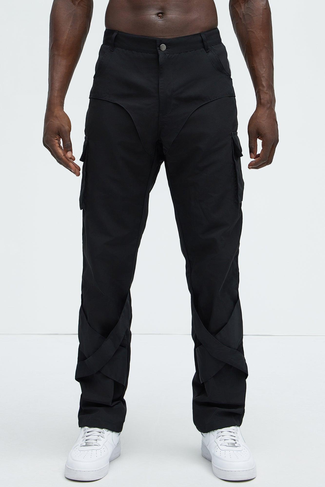 Keep It Pushing Cargo Pants - Black Product Image