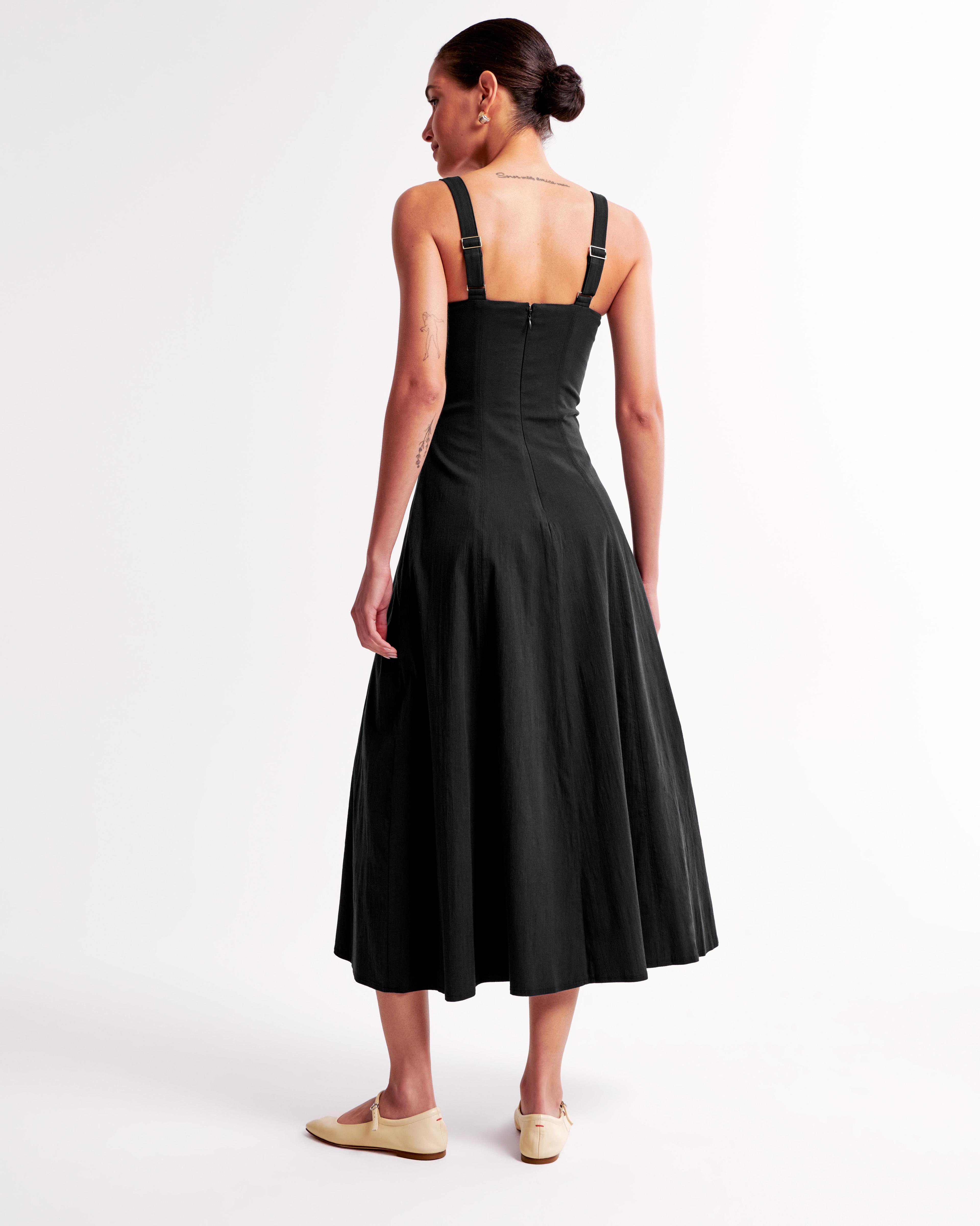 The A&F Mila Midi Dress Product Image