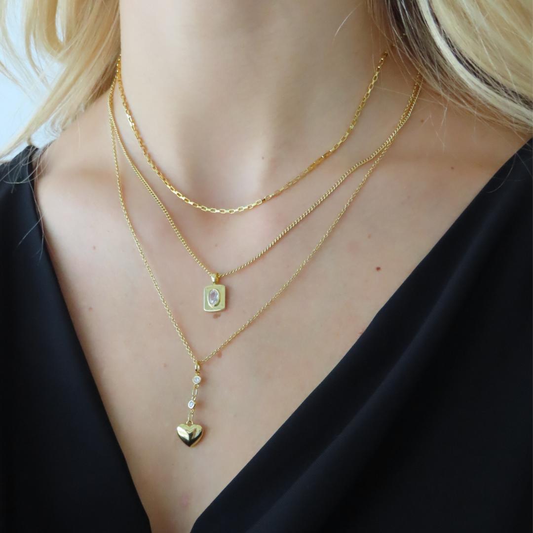 Double Date Necklace Product Image