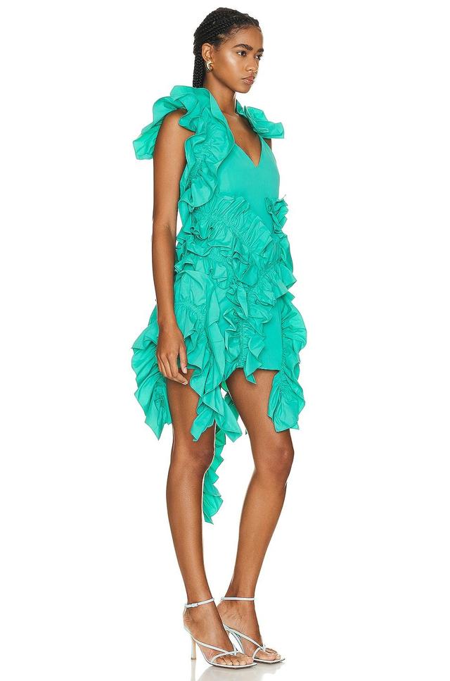 AKNVAS Brooke Dress in Teal Product Image