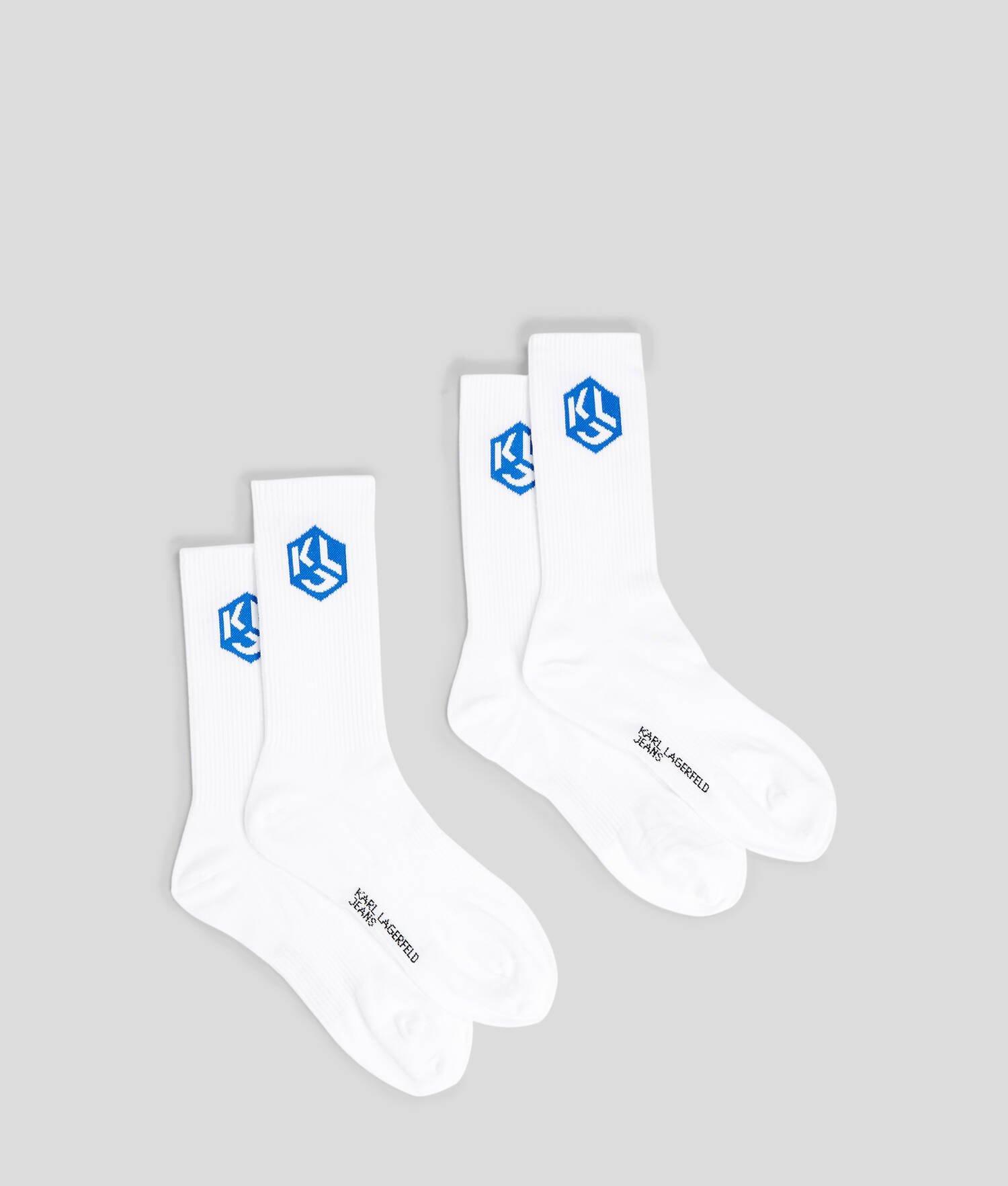 KLJ MONOGRAM SOCKS – 2 PACK Product Image