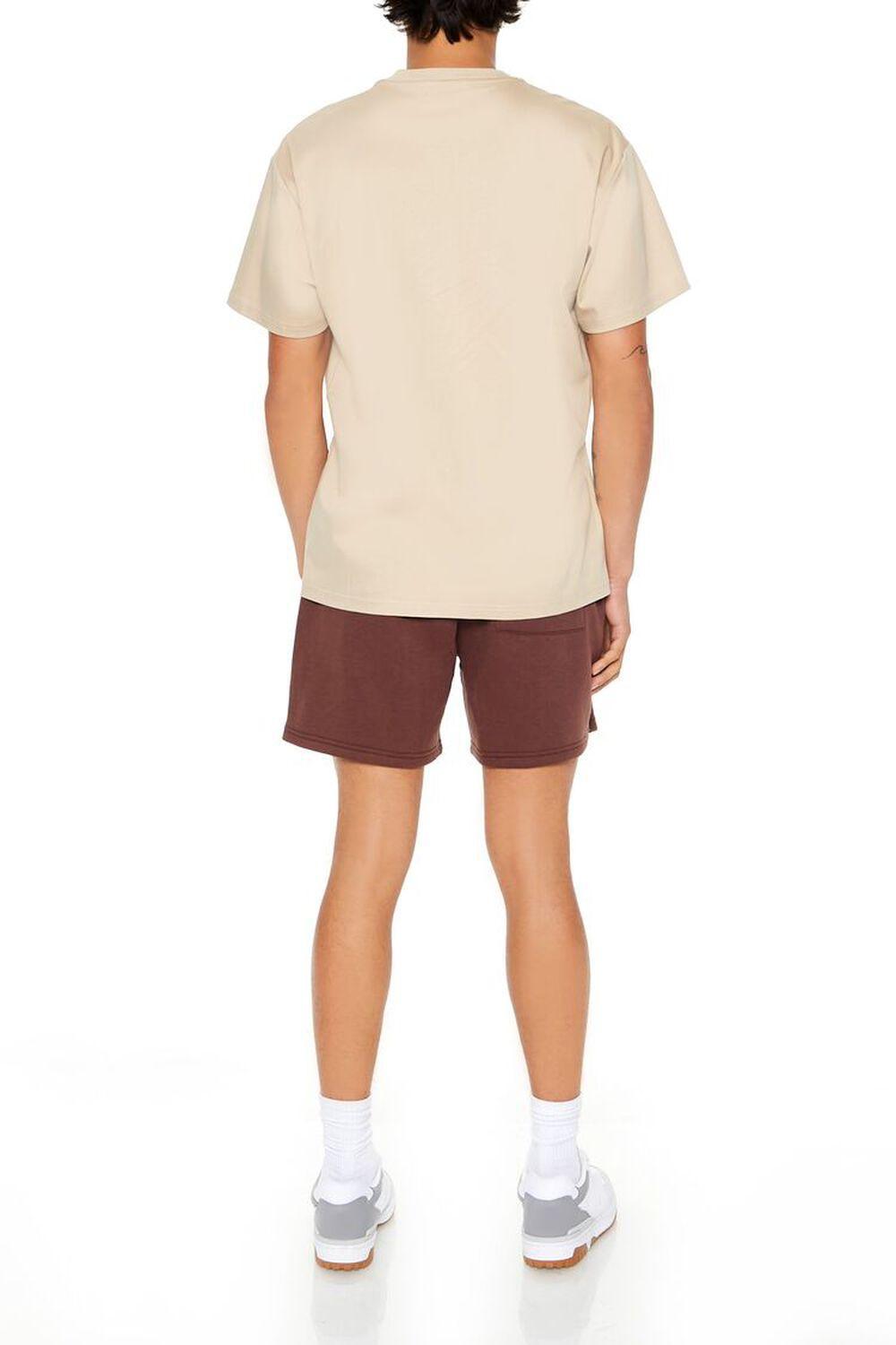 Drawstring Cotton-Blend Shorts | Forever 21 Product Image