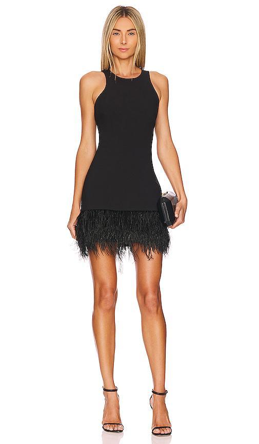 Womens Cami Feather-Hem Minidress Product Image