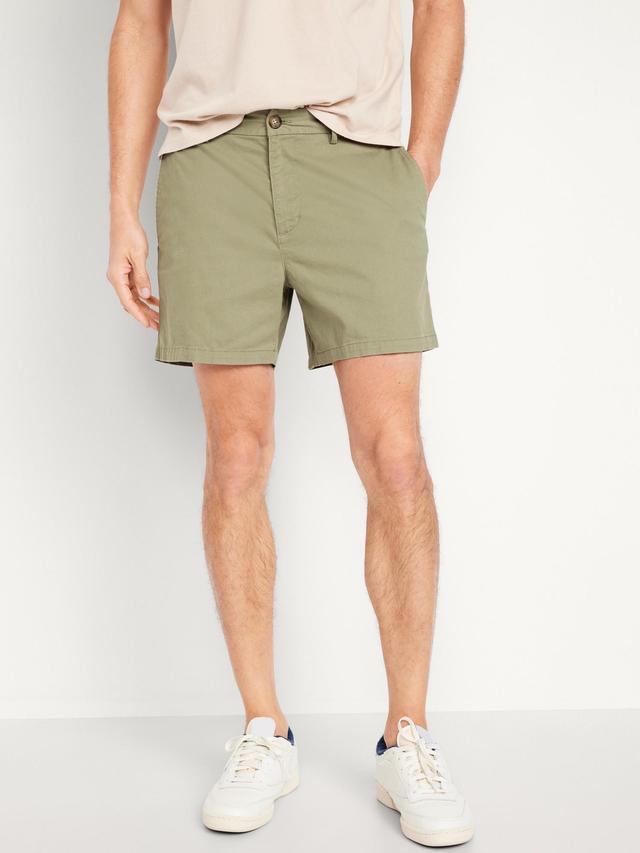 Slim Built-In Flex Rotation Chino Shorts for Men -- 5-inch inseam Product Image