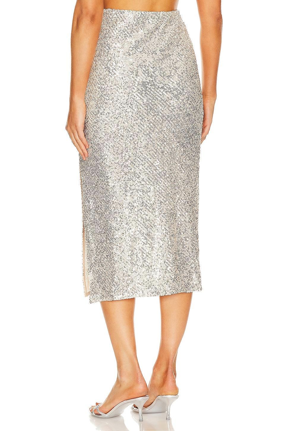 Sequin Bias Skirt Product Image